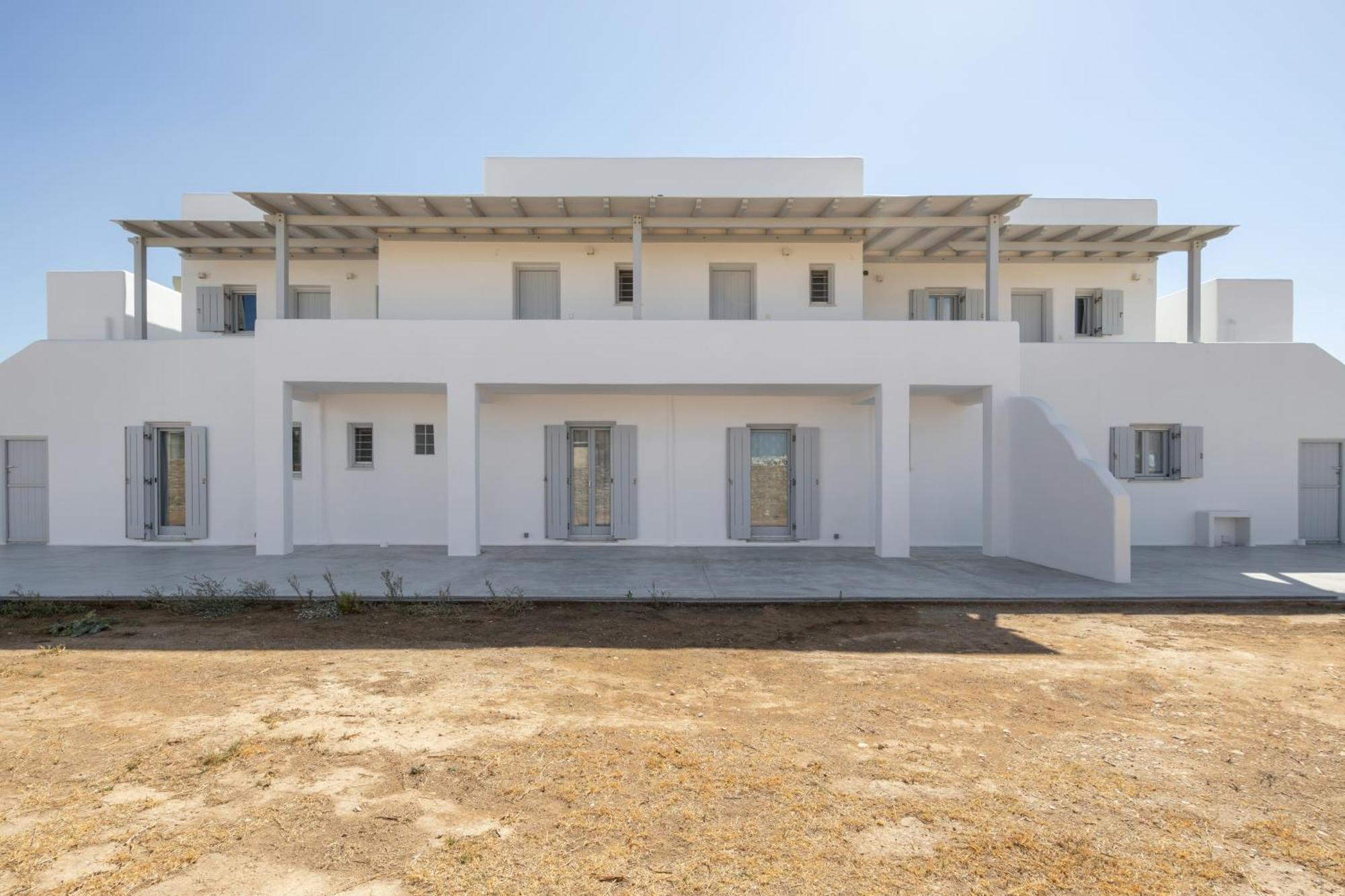 לוגאראס Paros Melodia Apartments מראה חיצוני תמונה