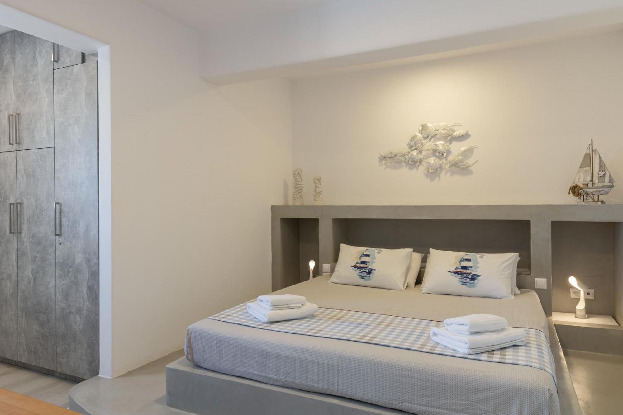 לוגאראס Paros Melodia Apartments מראה חיצוני תמונה