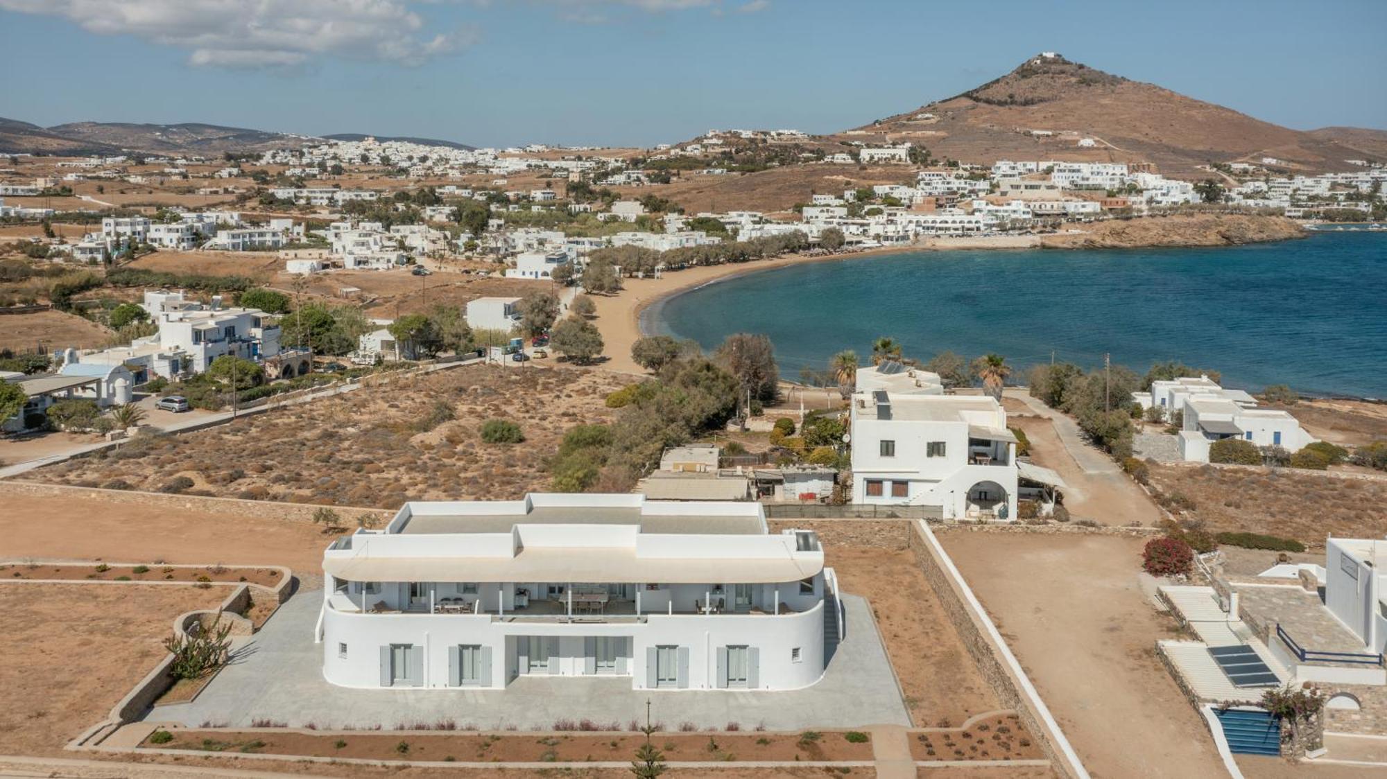לוגאראס Paros Melodia Apartments מראה חיצוני תמונה