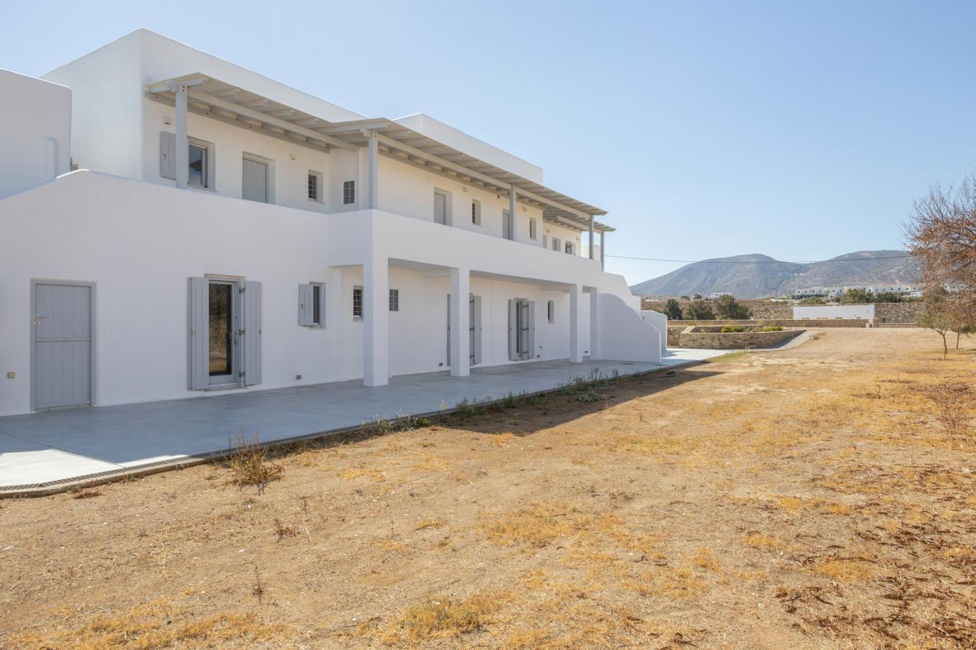 לוגאראס Paros Melodia Apartments מראה חיצוני תמונה