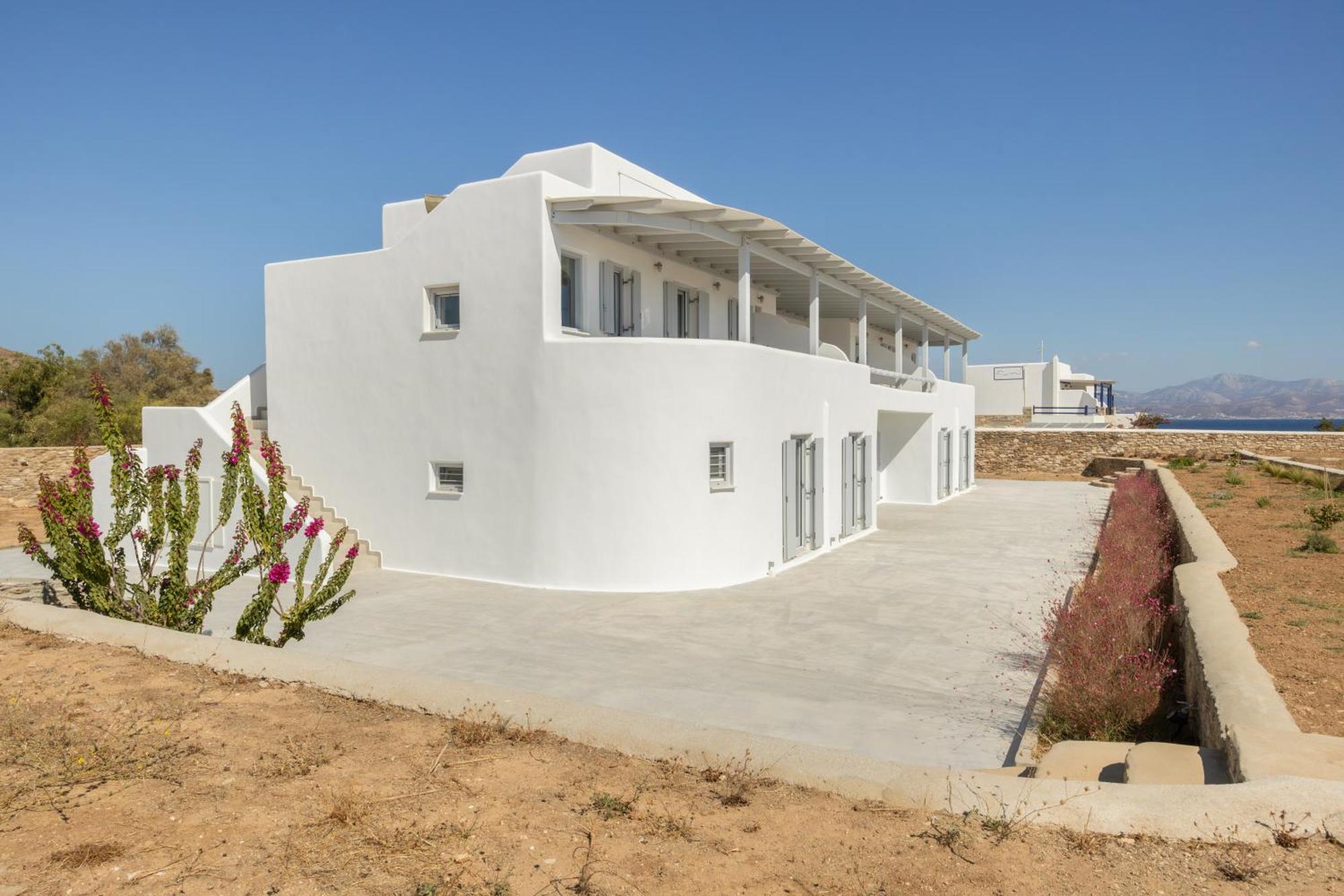 לוגאראס Paros Melodia Apartments מראה חיצוני תמונה