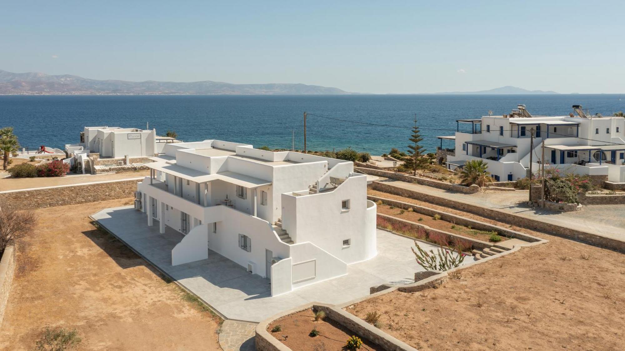 לוגאראס Paros Melodia Apartments מראה חיצוני תמונה