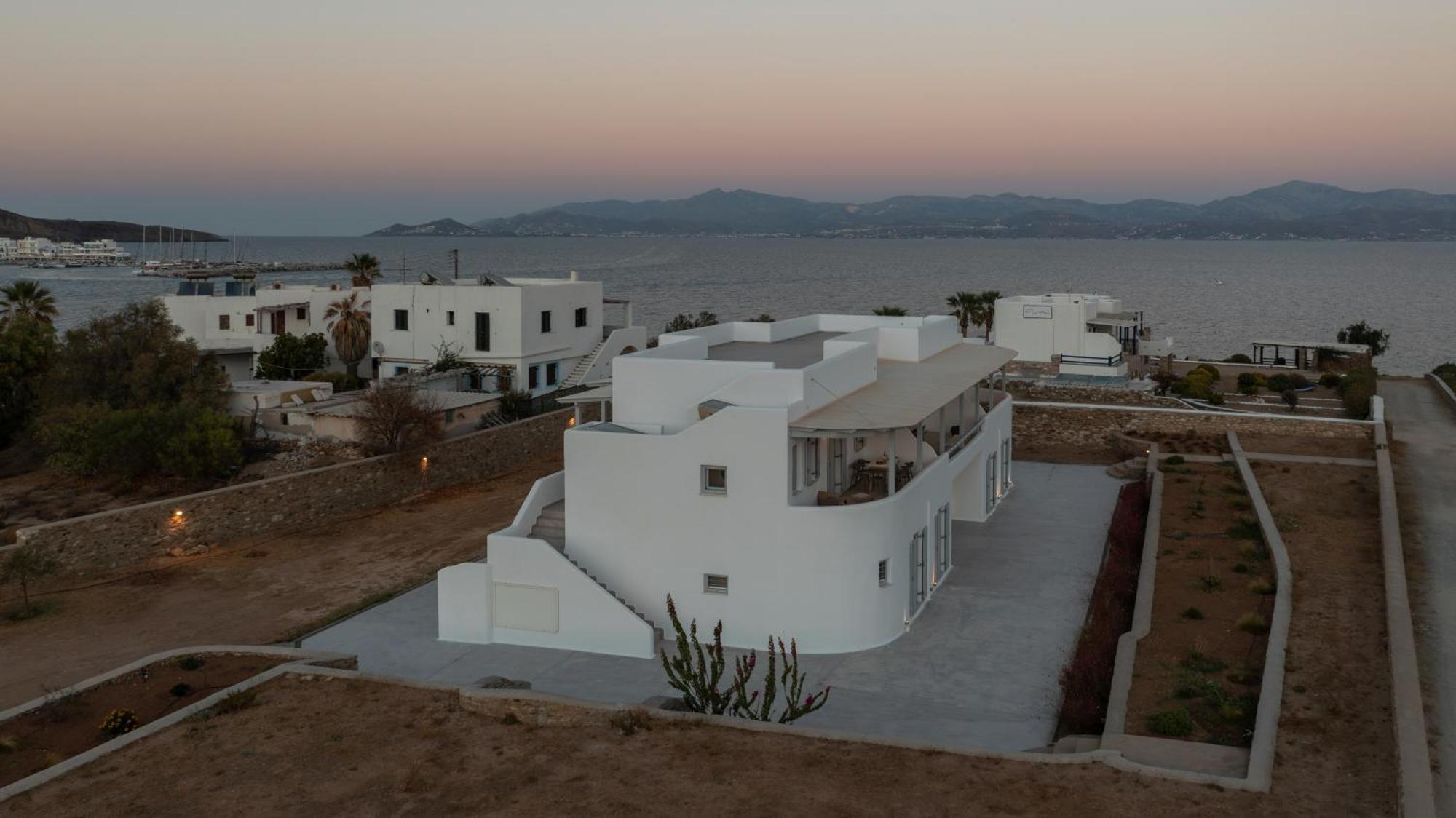 לוגאראס Paros Melodia Apartments מראה חיצוני תמונה
